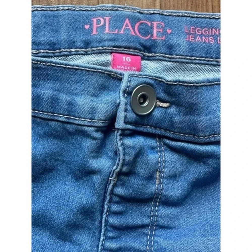 The‎ Children's Place Girls Jeggings Size 16 Blue Denim Stretch